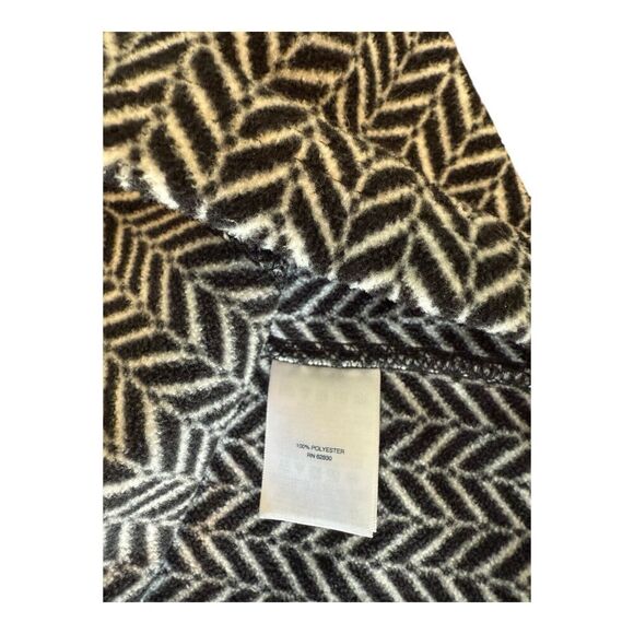 Lands End pullover Sz S outerwear quarter zip long sleeve boxy essential layer - Picture 5 of 9